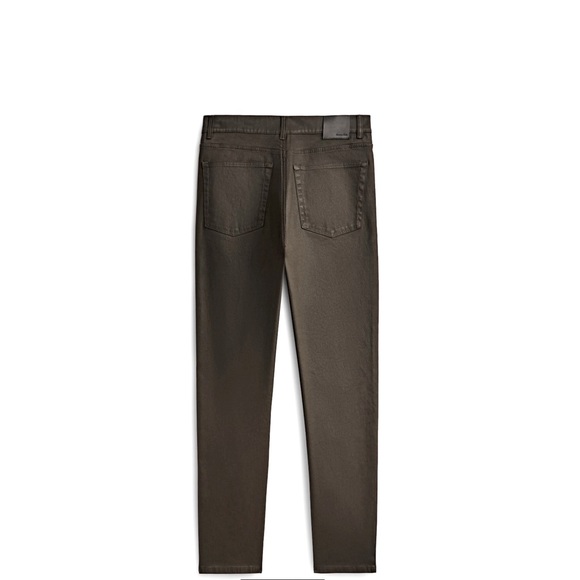 NEW Massimo Dutti High-Waist Straight Leg Costed Pants Size 6 - Picture 5 of 10